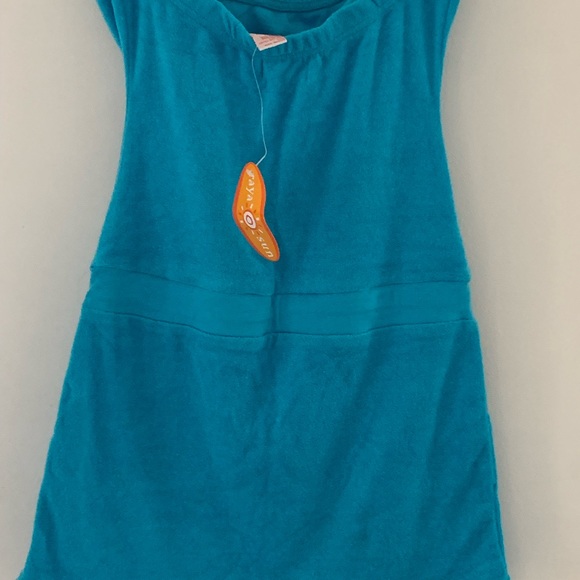 Raya Sun woman’s blue swimsuit cover up size Medium NWT - Picture 5 of 11